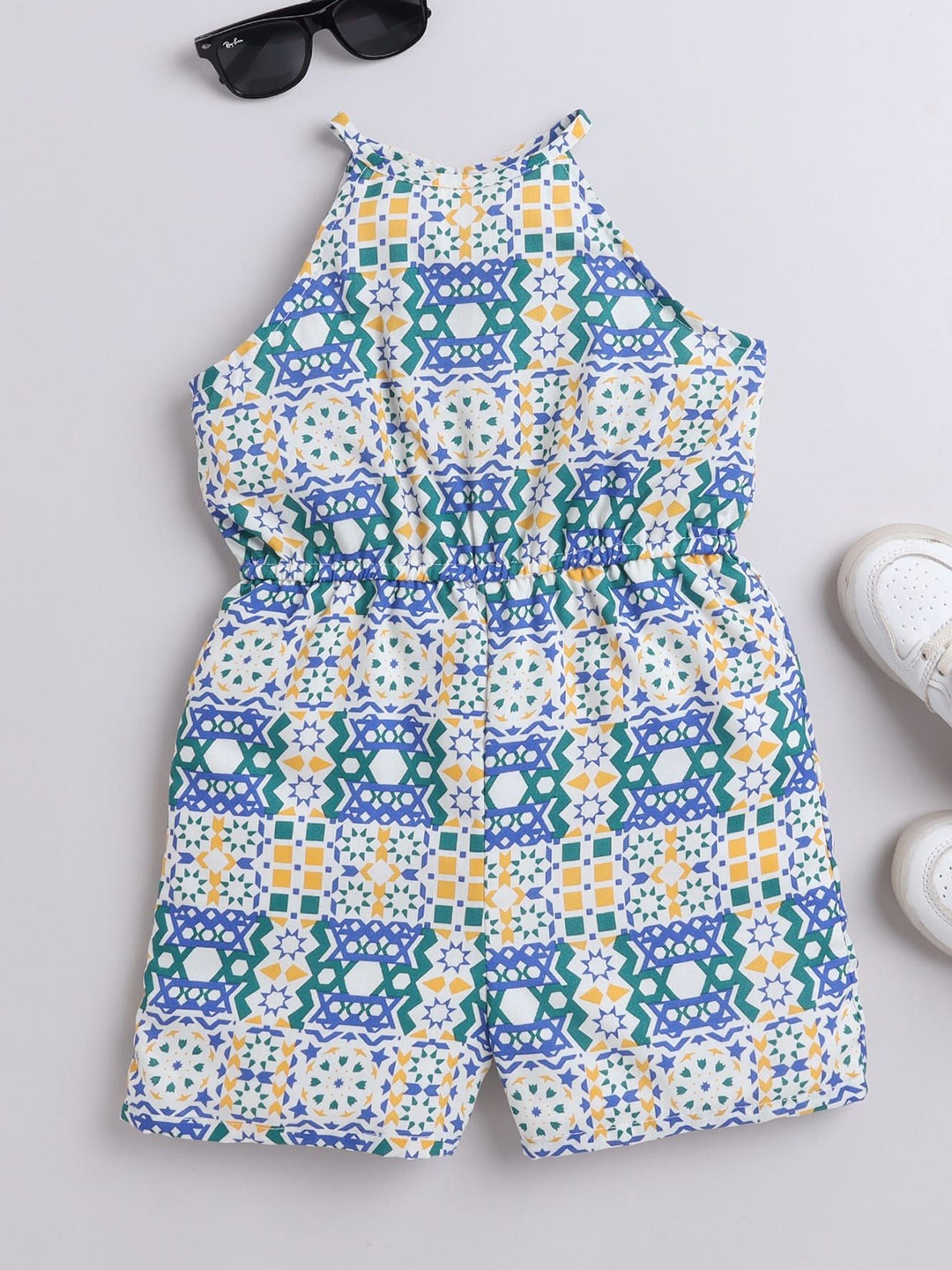 

taffykids Floral Print Fit & Flare Midi Dress, Multi