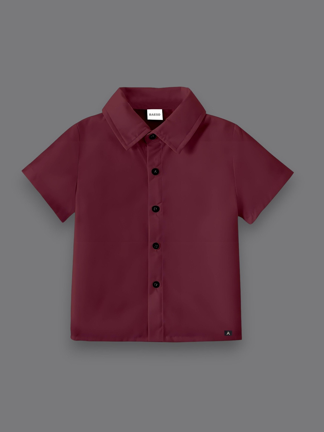 

BAESD Boys Classic Opaque Formal Shirt, Maroon