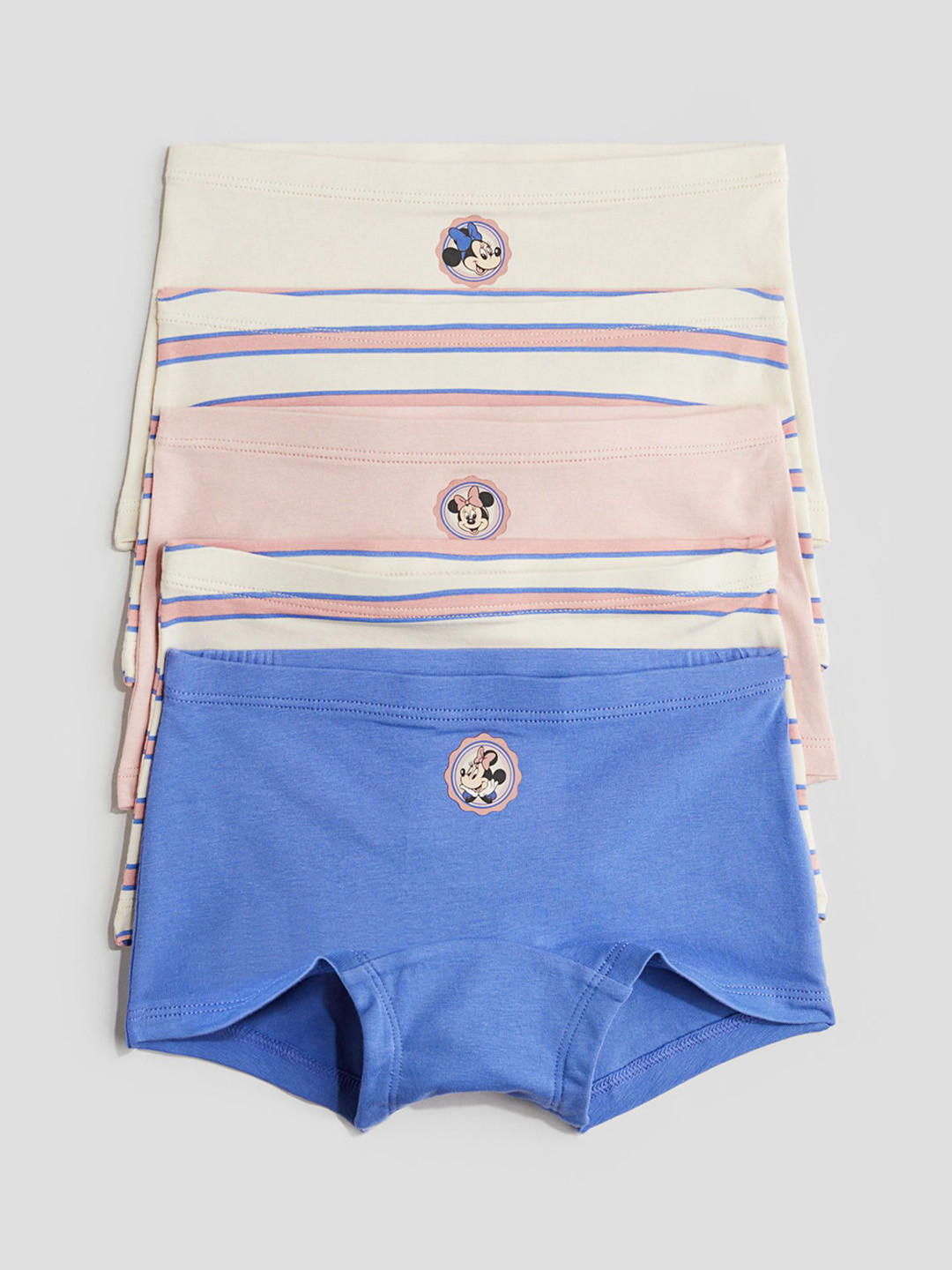 

H&M 5-Pack Cotton Boxer Briefs, White
