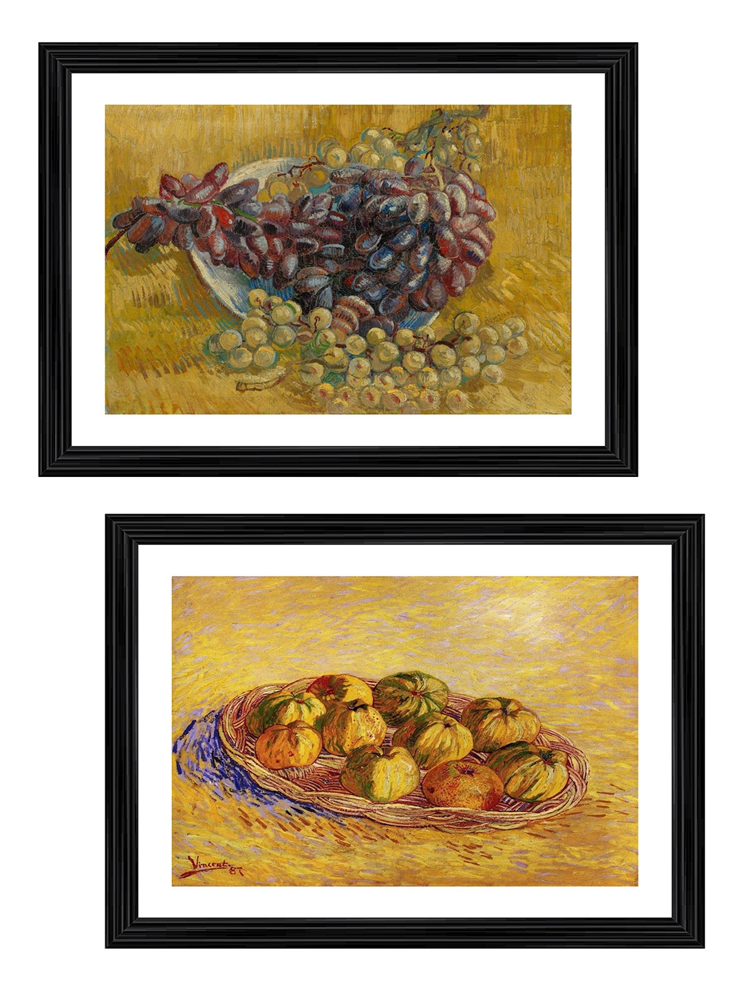 

Adventures India Yellow & Purple 2 Pieces Wooden Paintings Wall Art