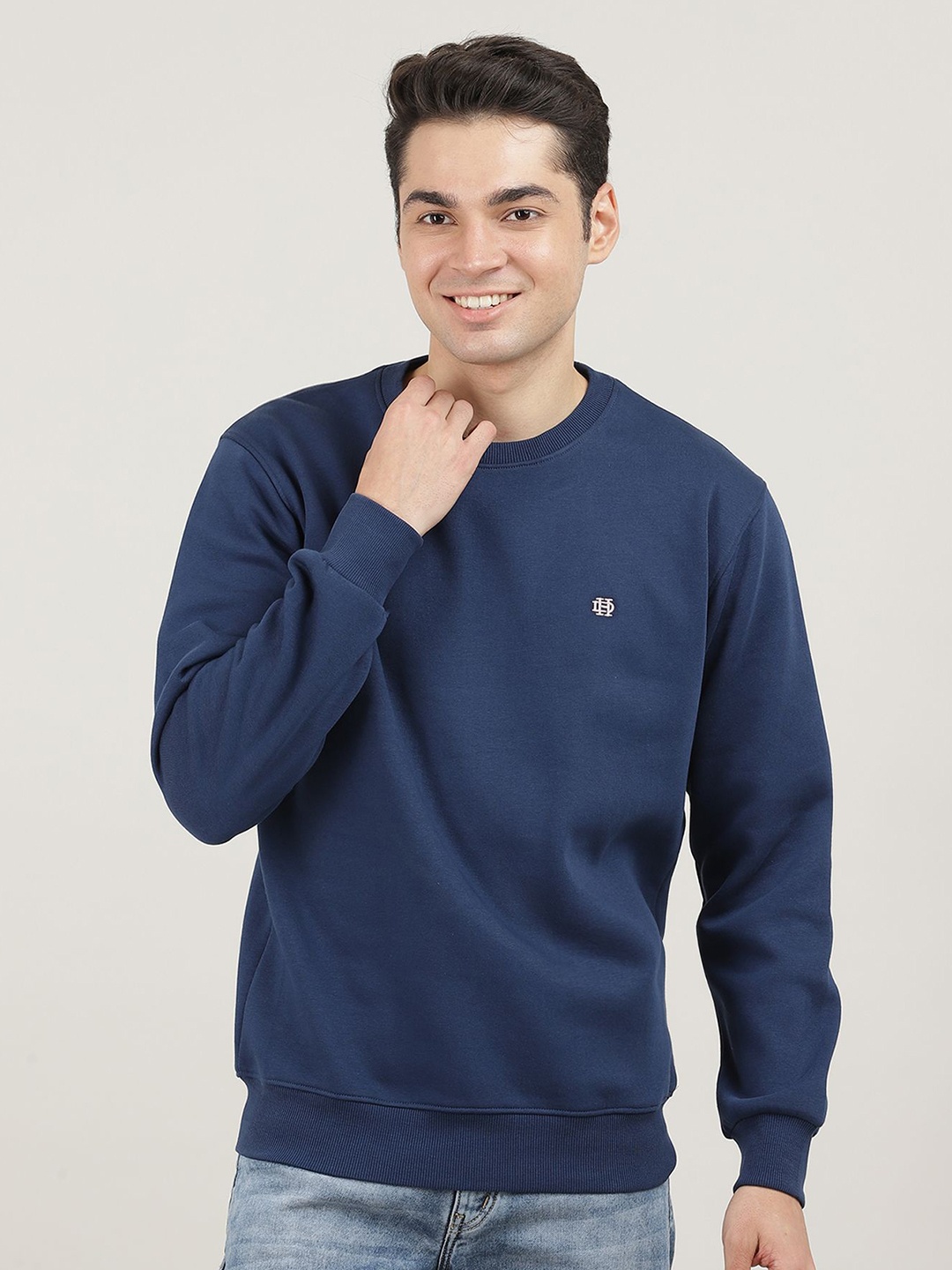 

DRAGON HILL Men Sweatshirt, Navy blue