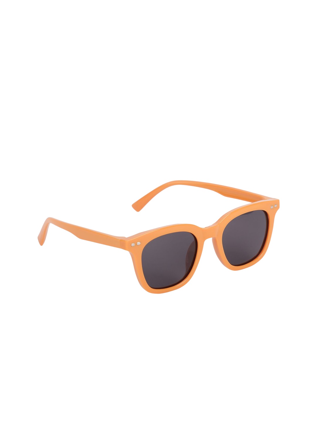 

DukieKooky Unisex Kids Square Sunglasses with UV Protected Lens, Black