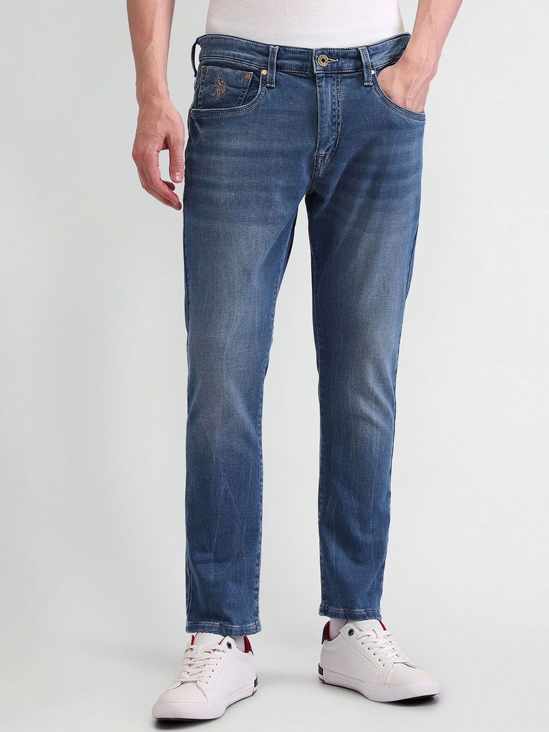 

U.S. Polo Assn. Denim Co. Men Light Fade Jeans, Blue