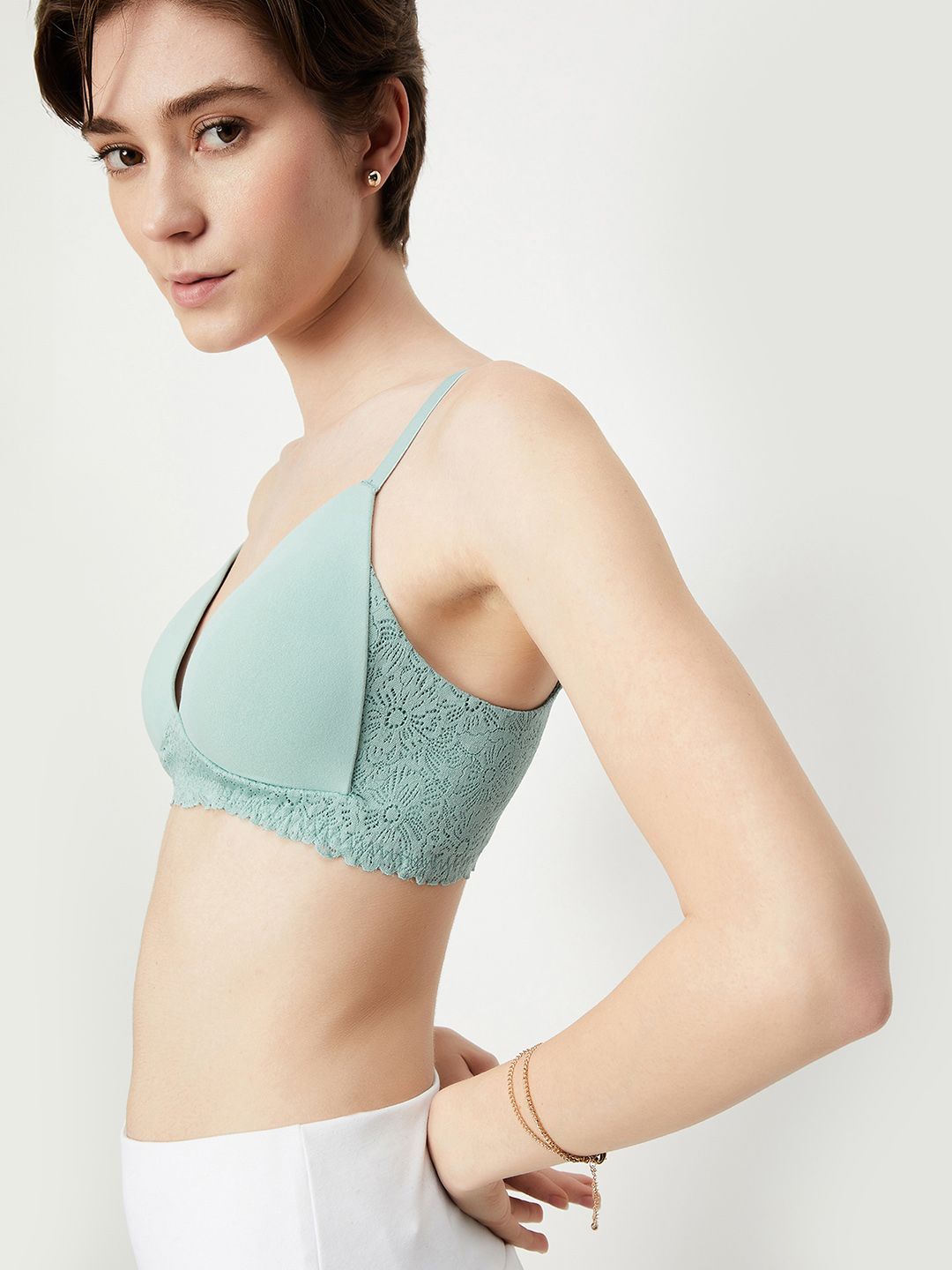 

max Bra Full Coverage Lightly Padded, Green