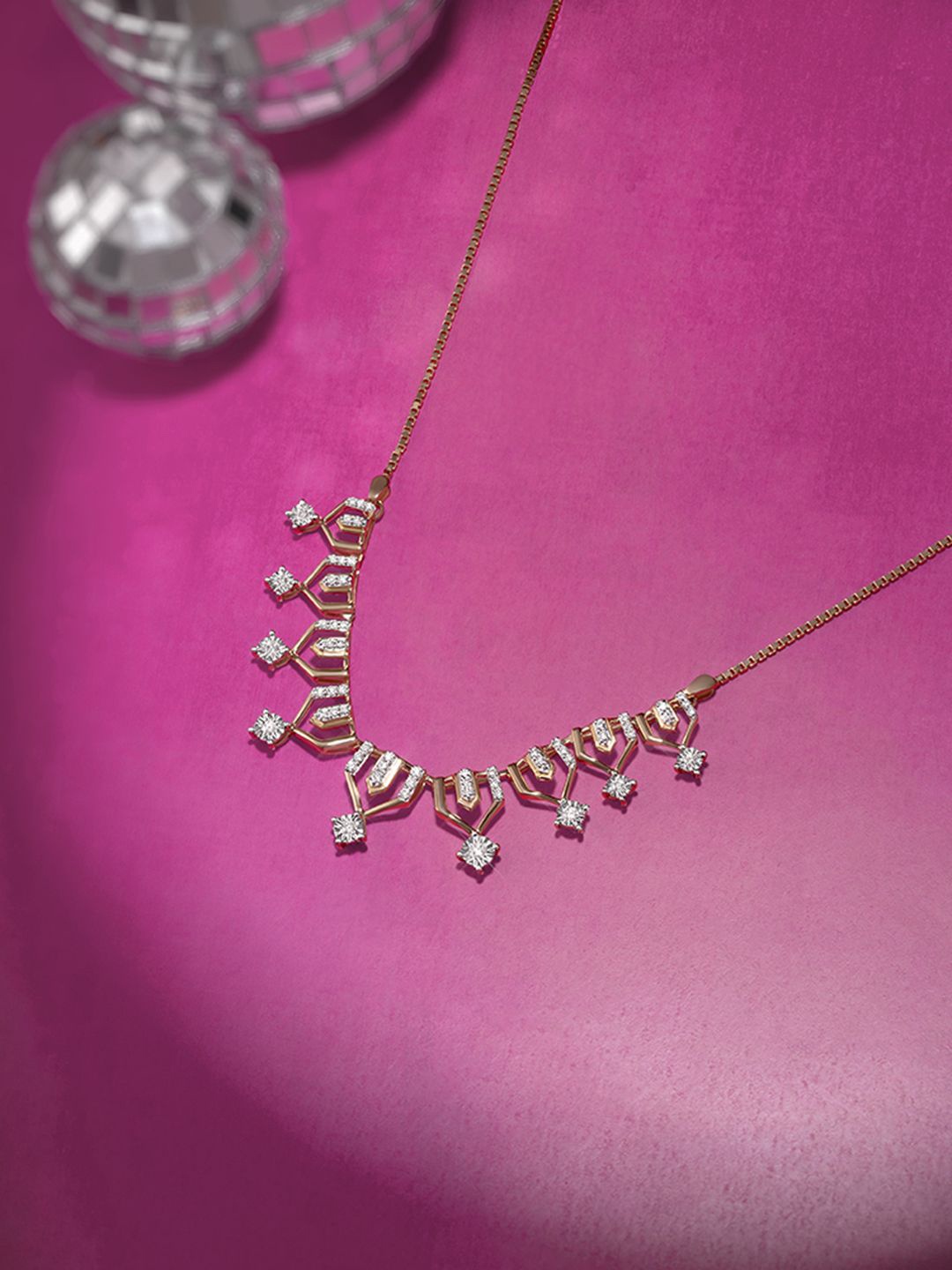 

Mia by Tanishq Women Necklace Gold