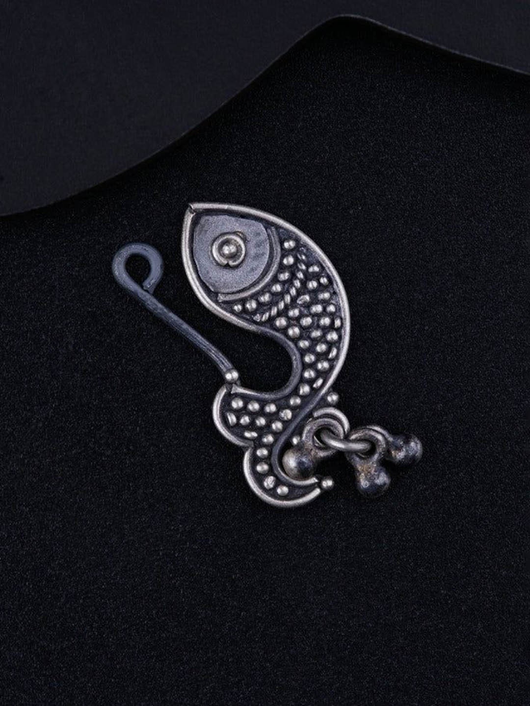 

House of Aadyaa Stud Nosepin, Silver