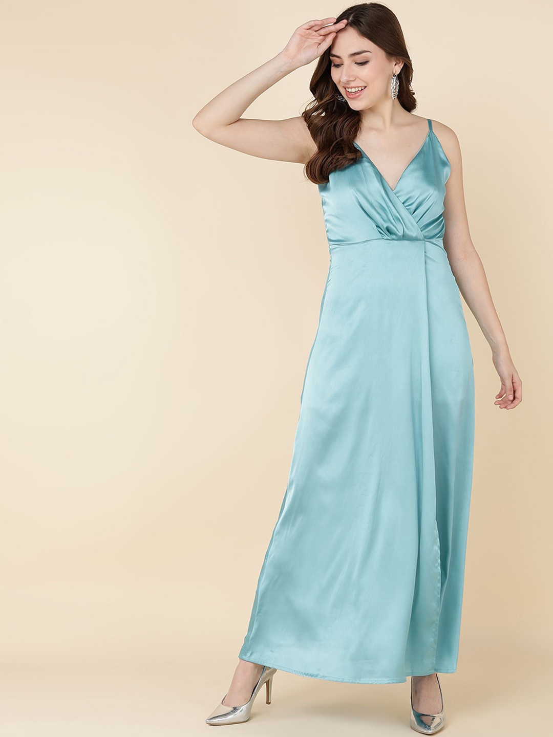 

DODO & MOA Georgette Maxi Dress, Blue