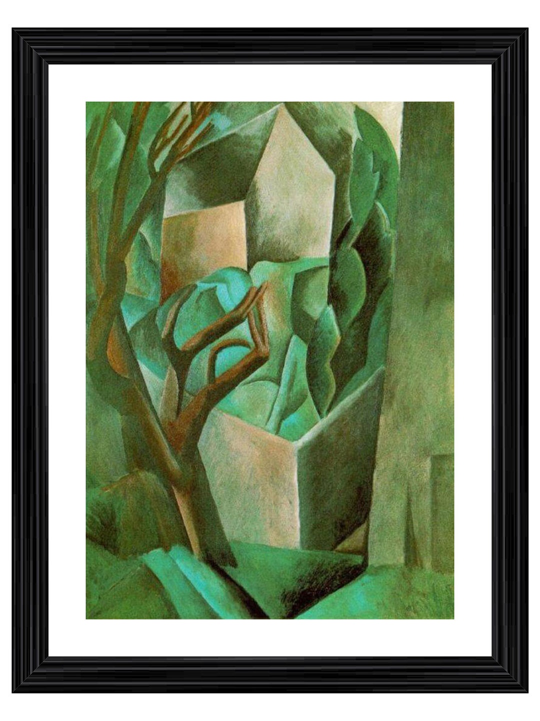 

Adventures India Green & Black Wooden Wall Painting