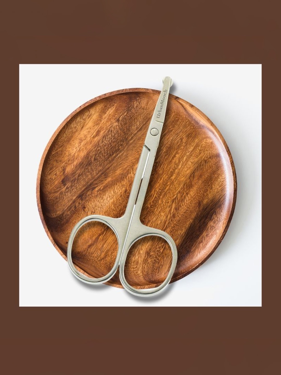 

UrbanMooch Stainless Steel Grooming Scissors, Silver