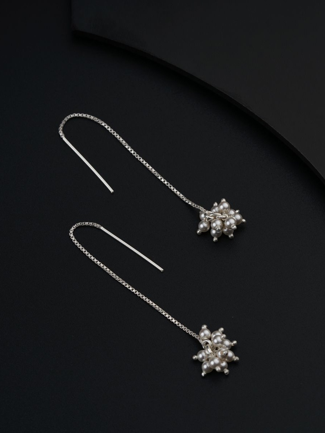 

House of Aadyaa 925 Sterling Silver Classic Drop Earrings