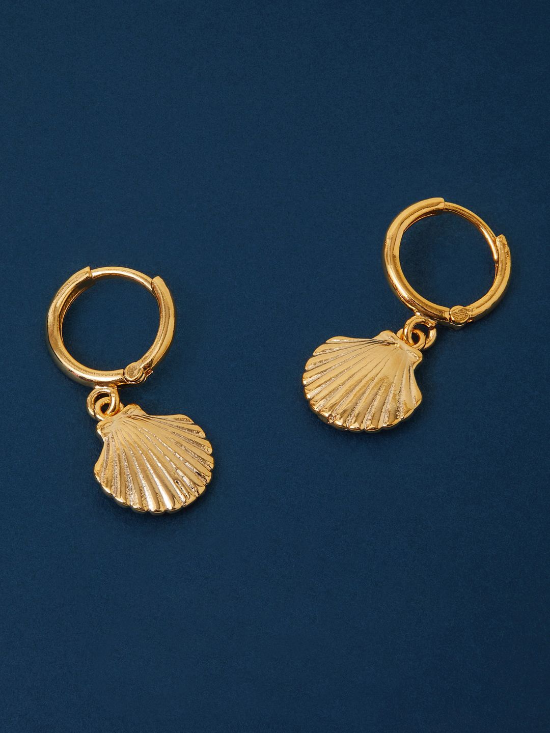 

Accessorize Gold-Plated Contemporary Hoop Earrings