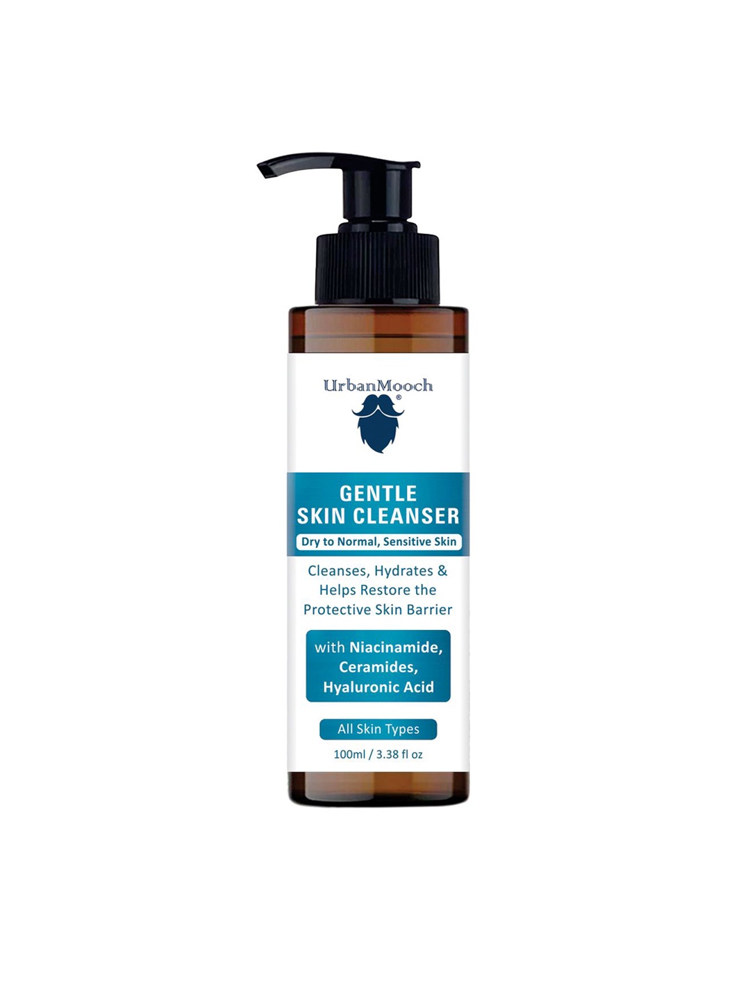 

UrbanMooch Gentle Skin Cleanser With Niacinamide - 100 ml, White