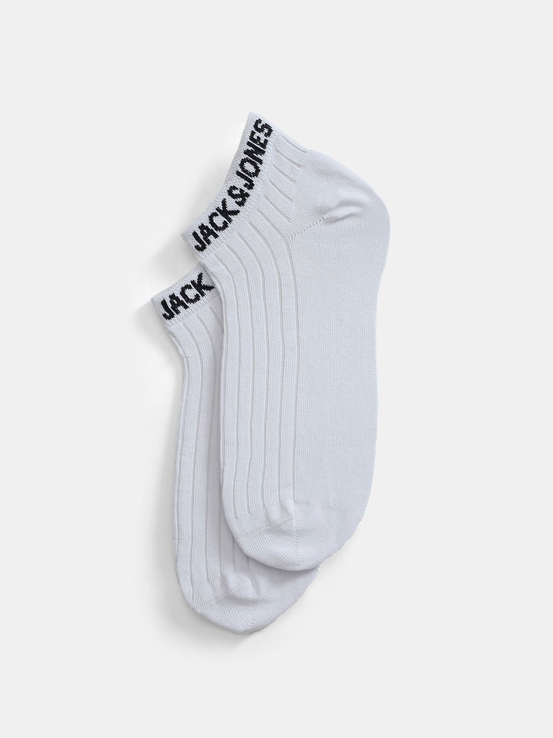 

Jack & Jones Men Pack Of 2 Ankle Length Socks, White