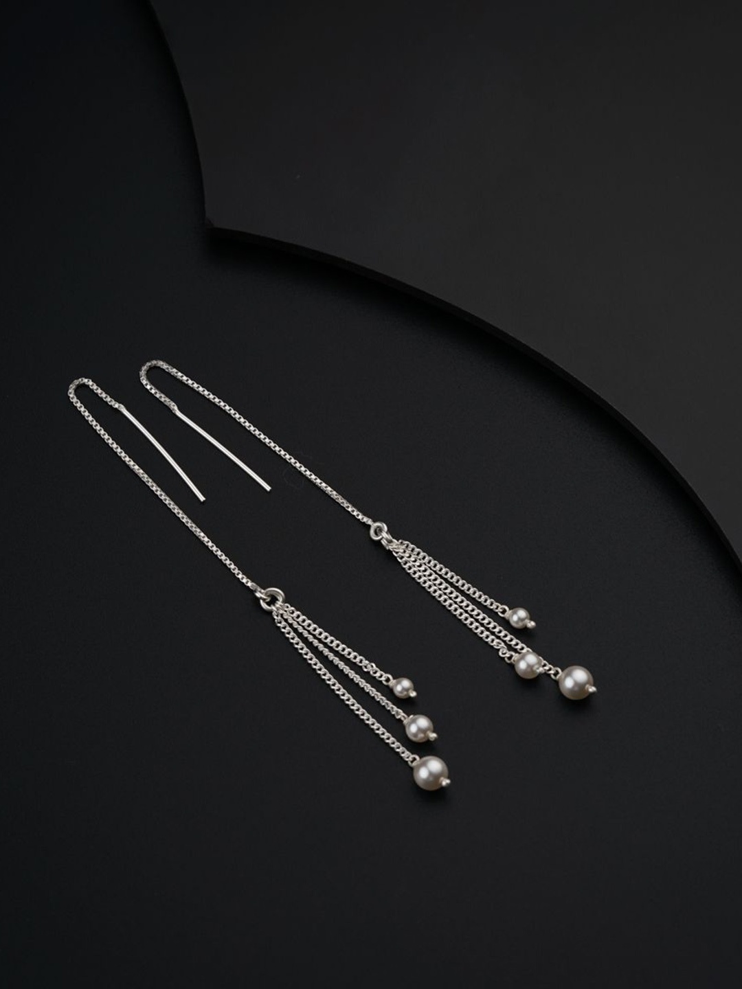 

House of Aadyaa 925 Sterling Silver Classic Drop Earrings
