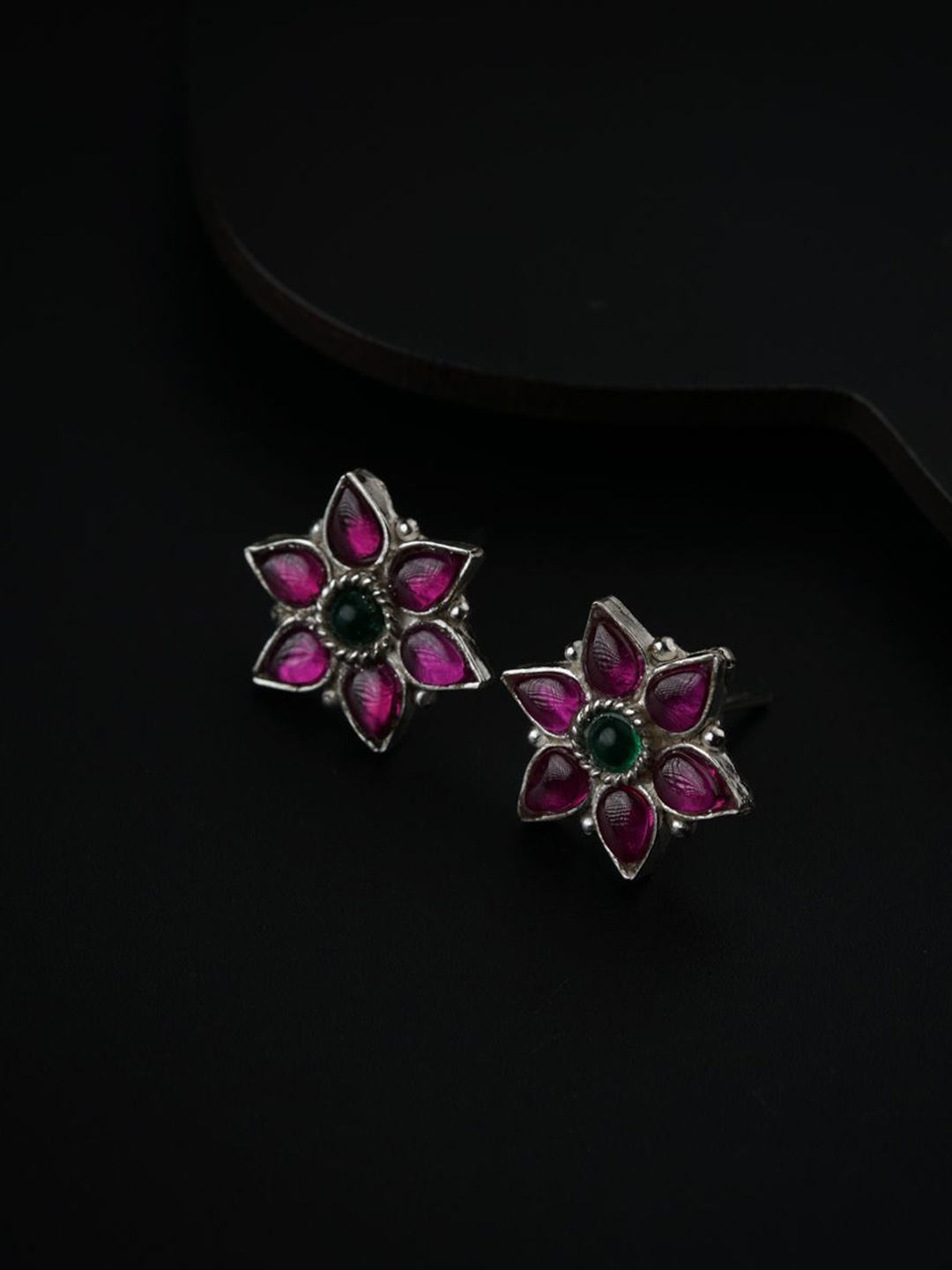 

House of Aadyaa 925 Sterling Silver Classic Studs Earrings