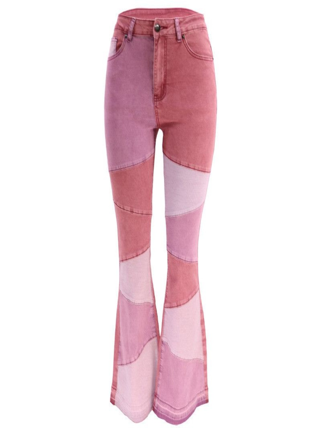

The Roadster Lifestyle Co Women Cotton Slim-Fit Mid Rise Jeans, Pink