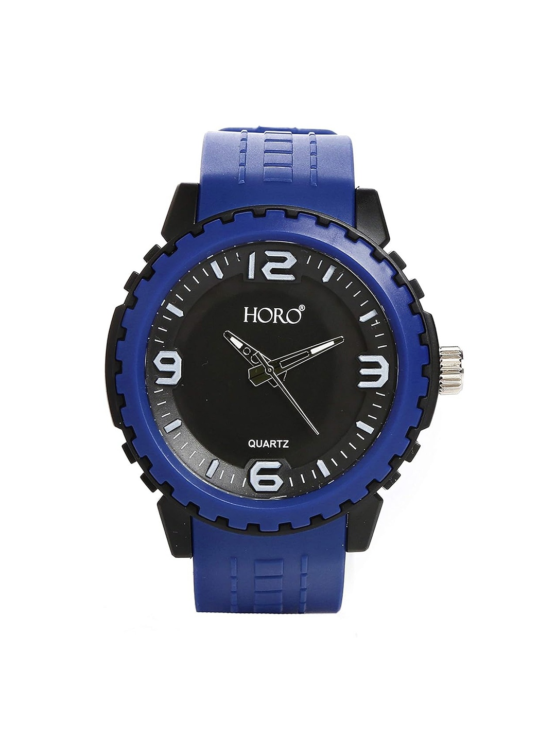 

Horo Men Printed Dial & Straps Analogue Watch WPL466, Blue