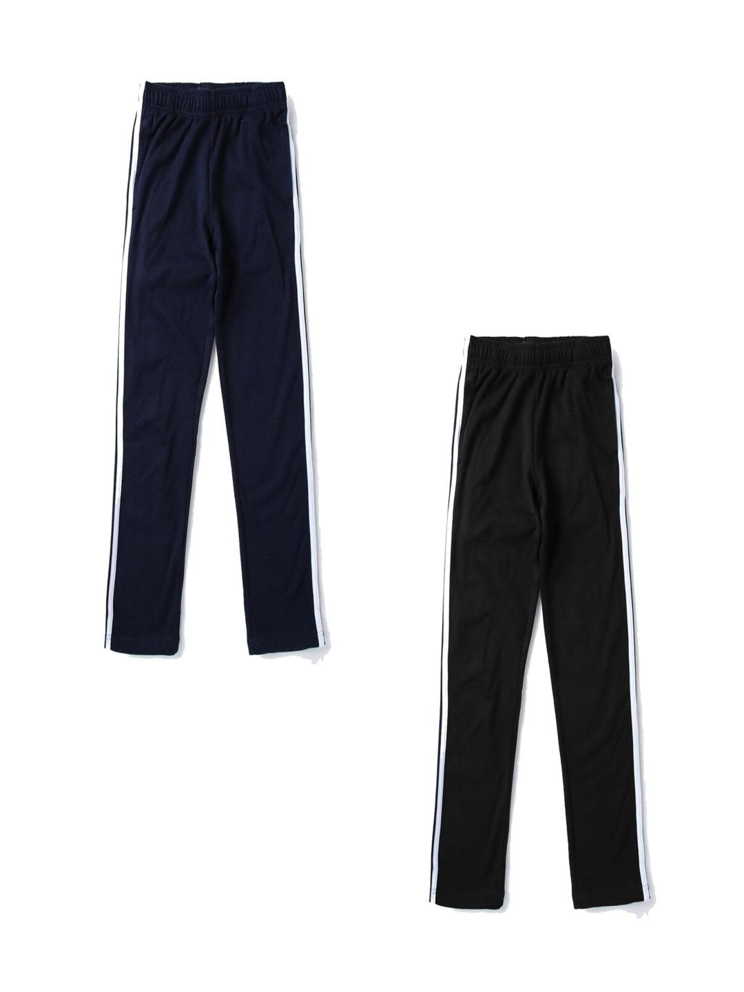 

FRENCH KLEIDER Boys Set 2 Relaxed-Fit Pure Cotton Track Pant, Black