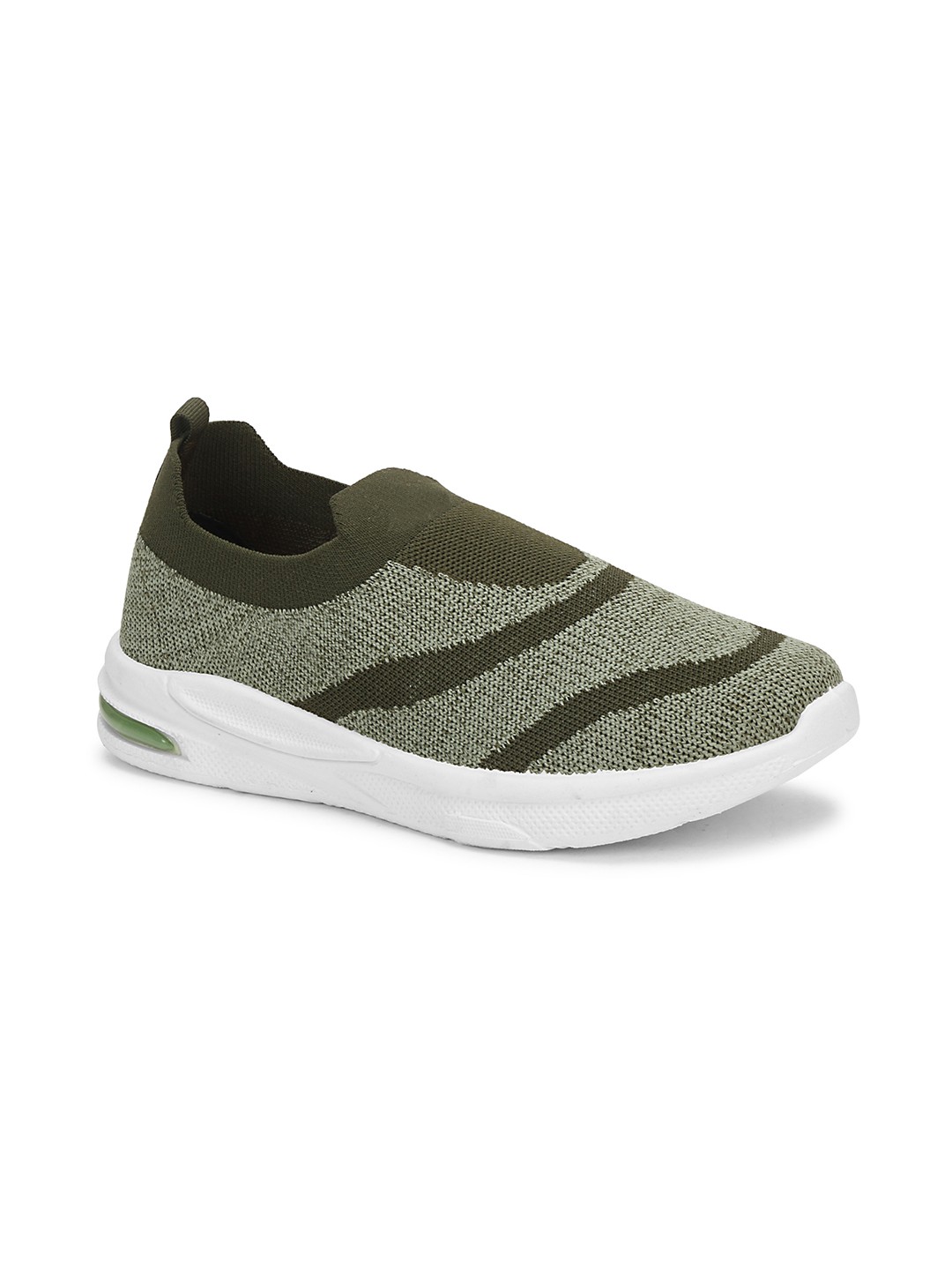 

TRY FEET Women Woven Design Sneakers, Green