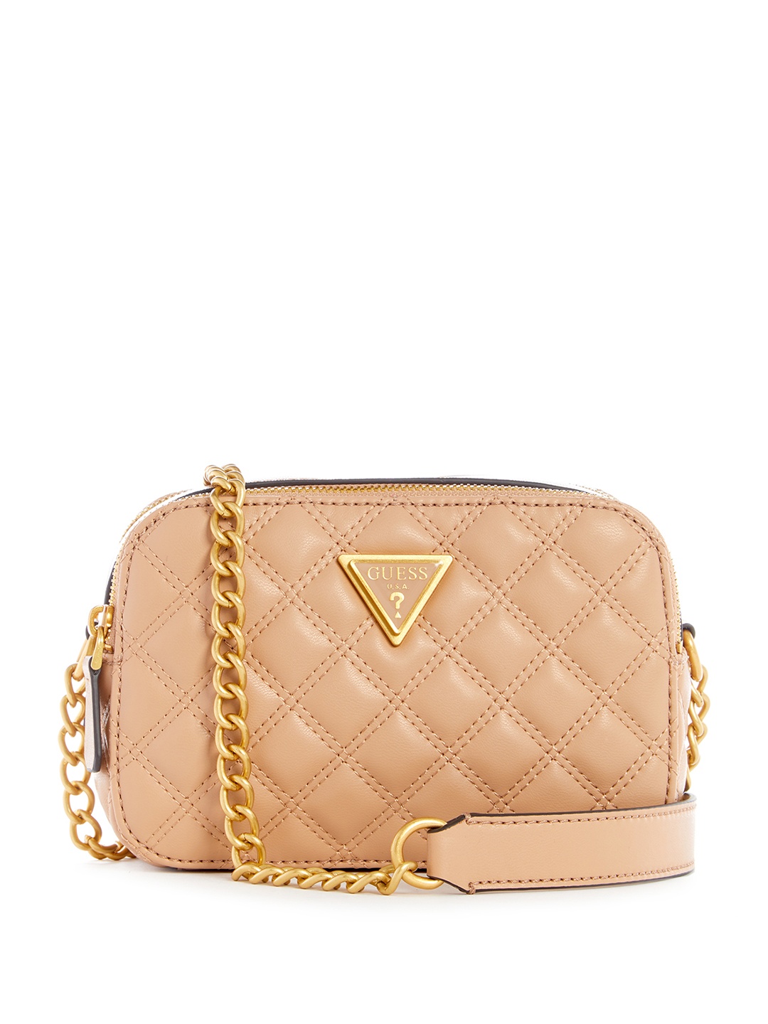 

GUESS PU Shoulder Bag, Beige