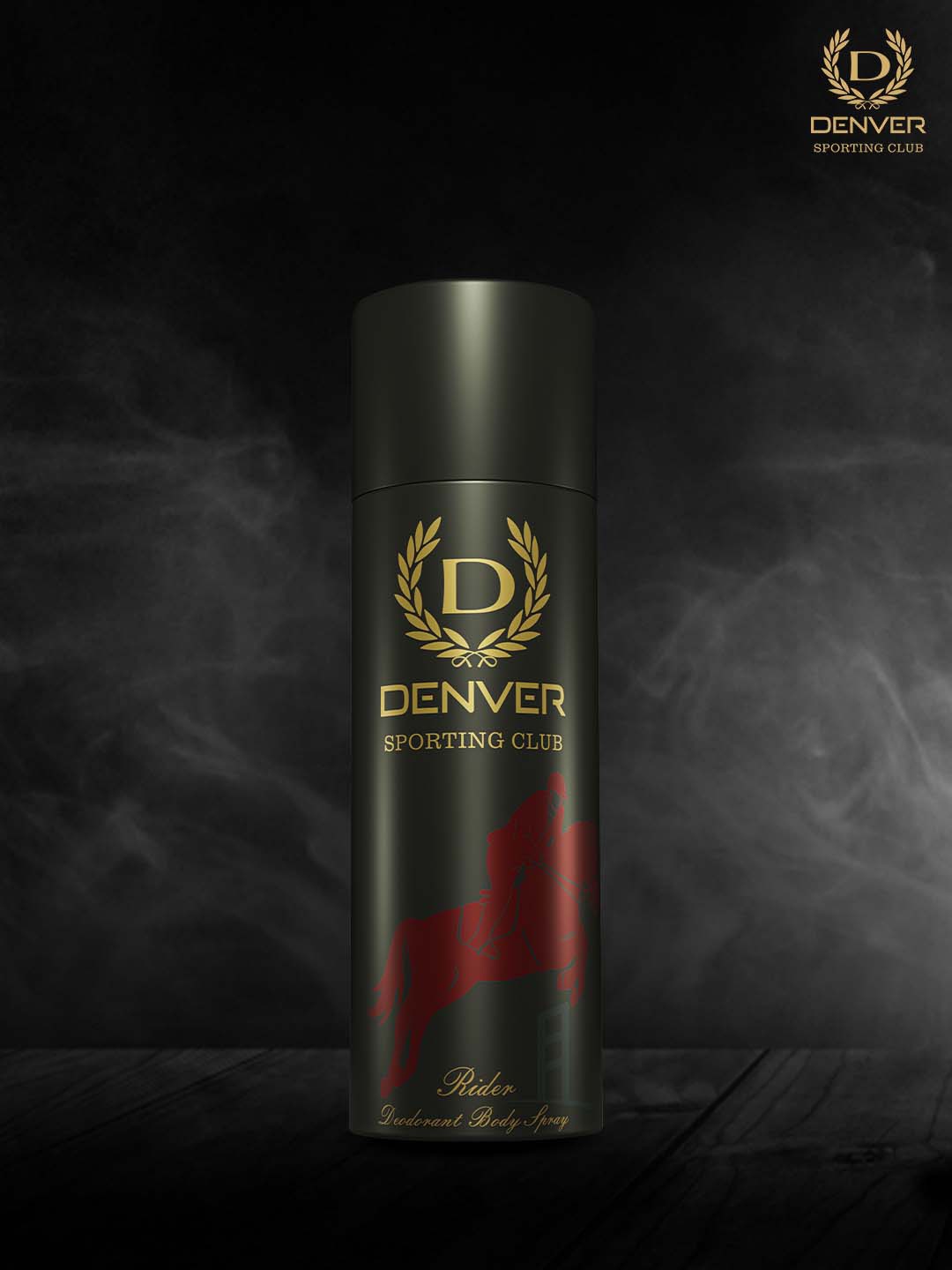 

Denver Men Sporting Club Rider Deodorant Body Spray - 200ml, Black