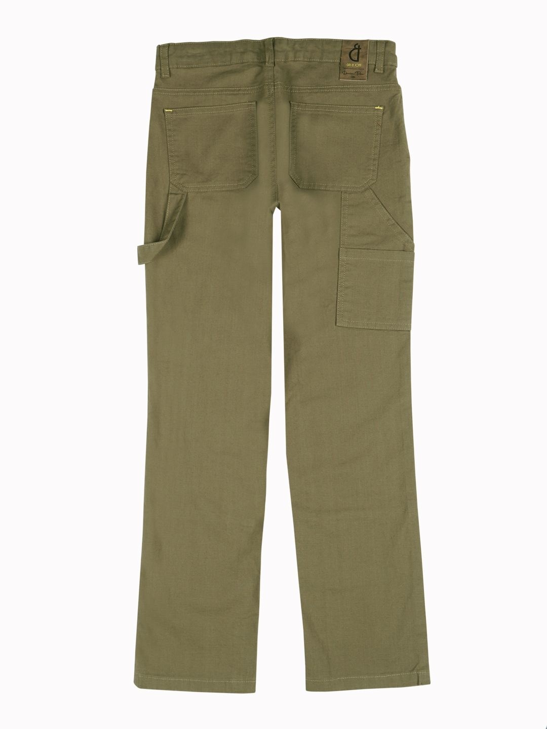 

Gini and Jony Boys Mid-Rise Comfort Trousers, Olive