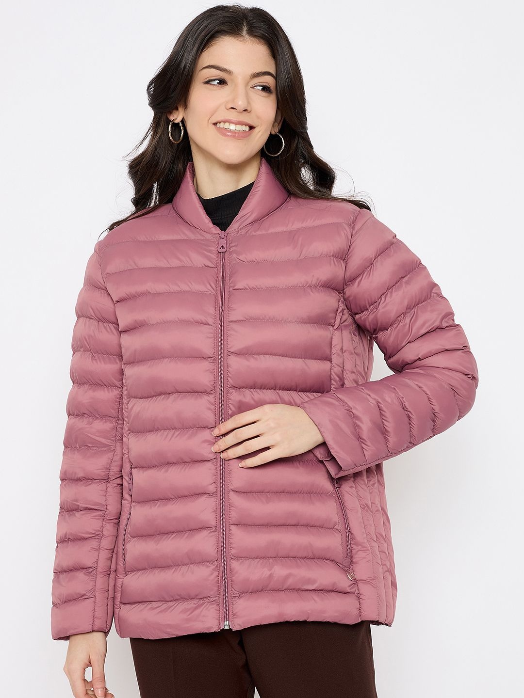 

Duke Women Polyester Padded Jacket, Pink