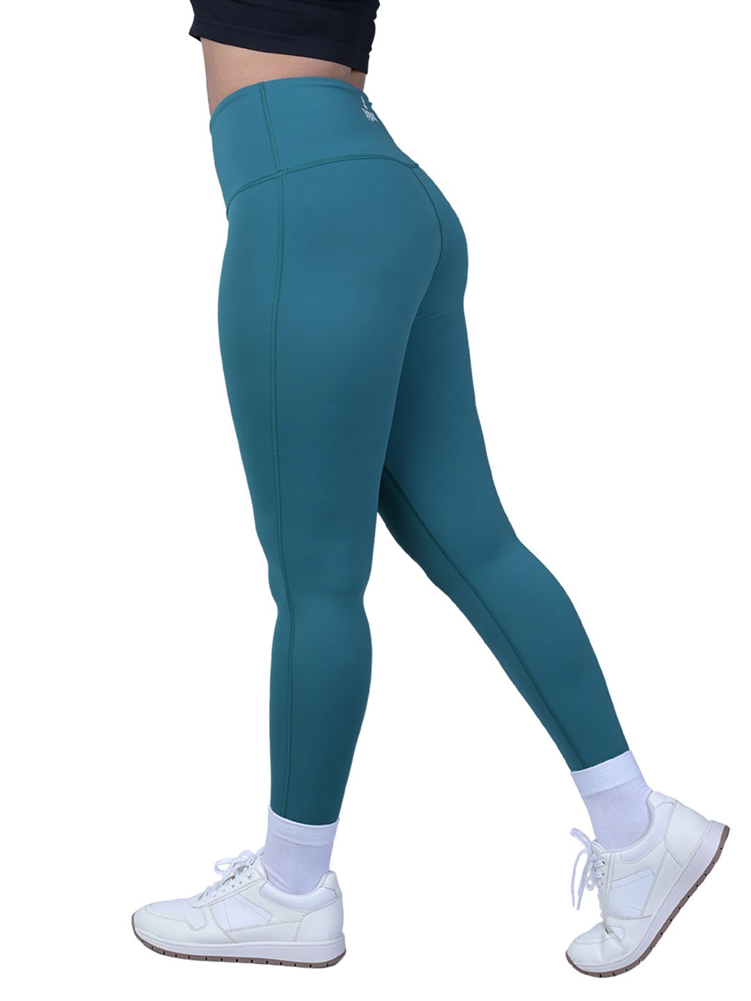 

Yoginis Activewear Women Glide Tights, Teal