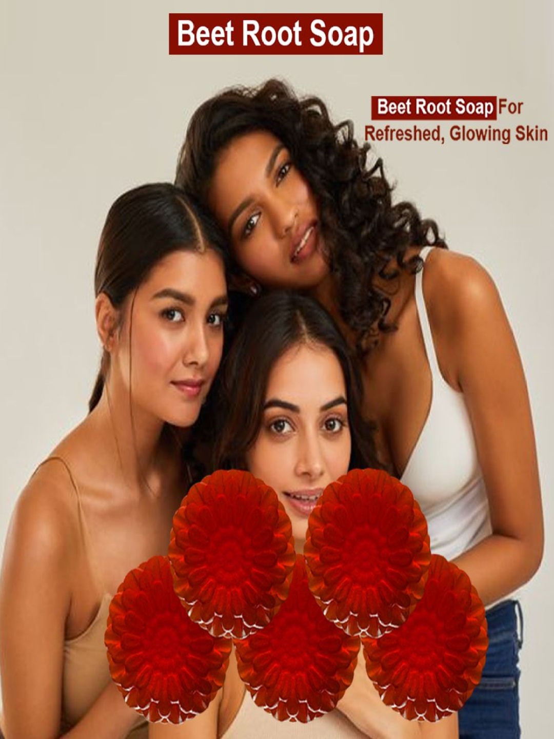 

GROOVY Set Of 5 Turmeric Treat Beet Root Bar - 100 g Each, Red