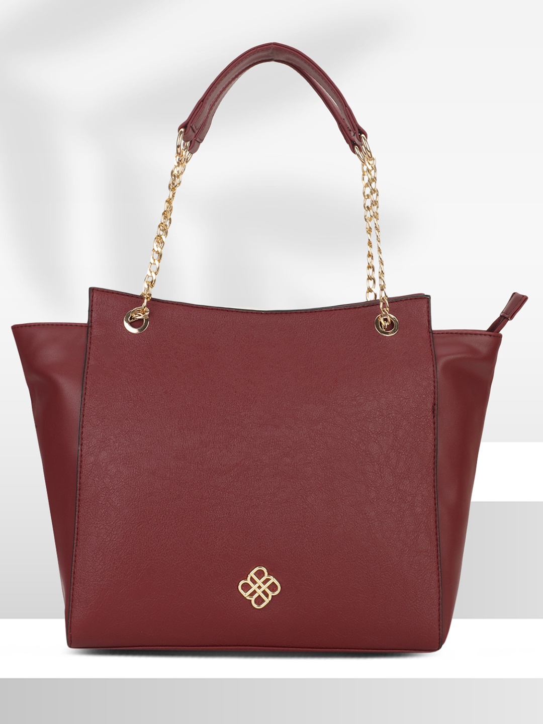 

Marie Claire Women Textured Swagger Shoulder Bag, Maroon