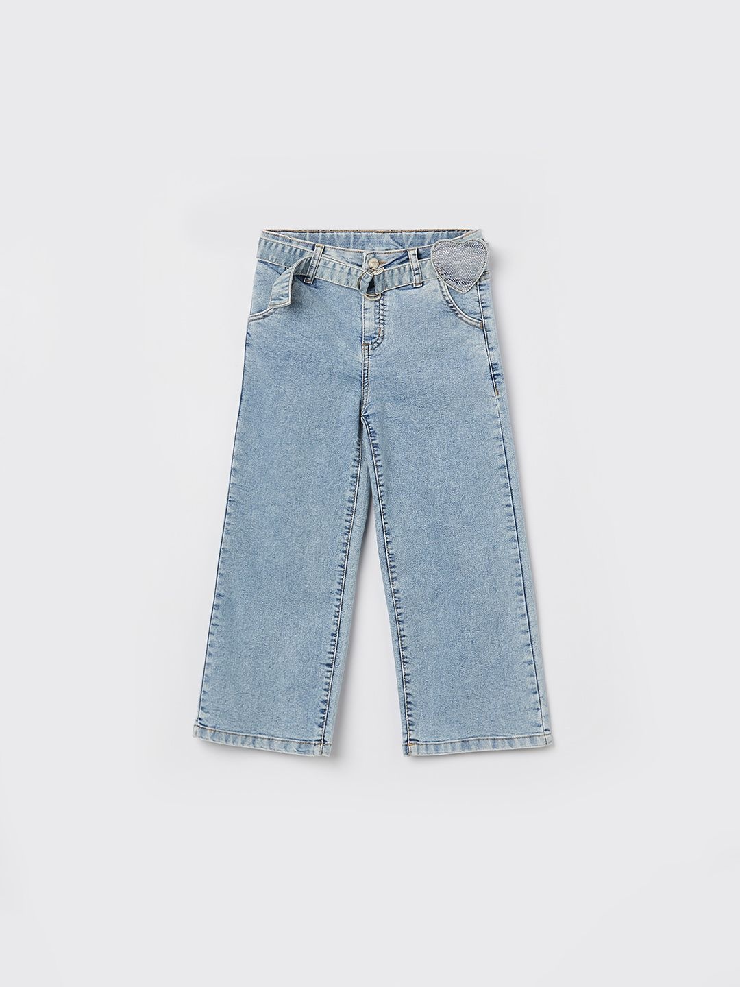 

Fame Forever by Lifestyle Girls Mid-Rise Jeans, Blue