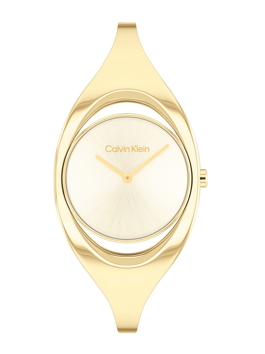 

Calvin Klein Women Elation Analogue Watch 25200422, Gold