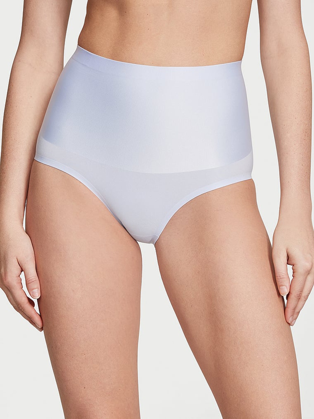 

Victoria's Secret Women High Rise Smoothing Shimmer Brief, Blue