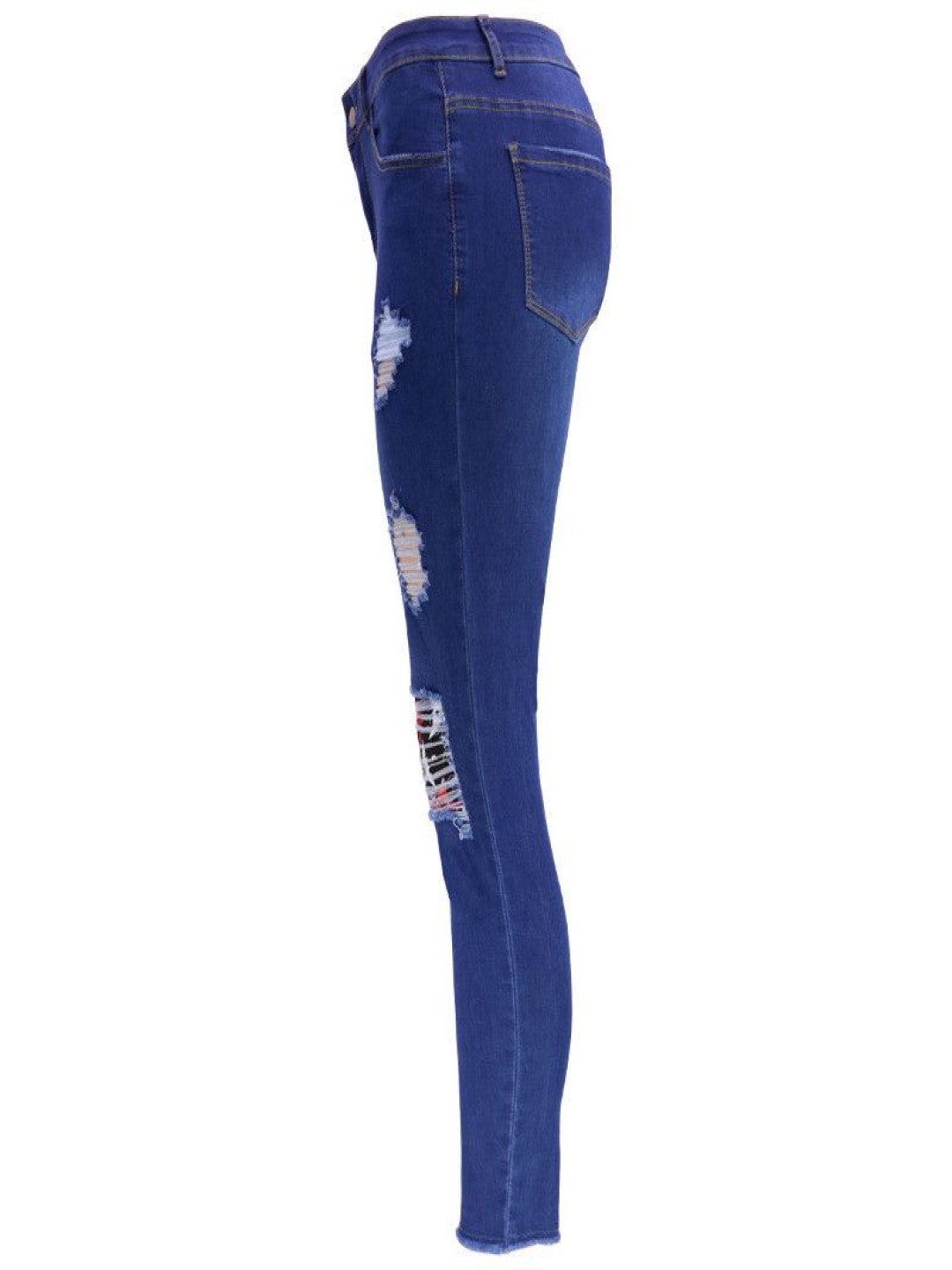 

The Roadster Lifestyle Co Women Cotton Skinny-Fit Jeans, Navy blue