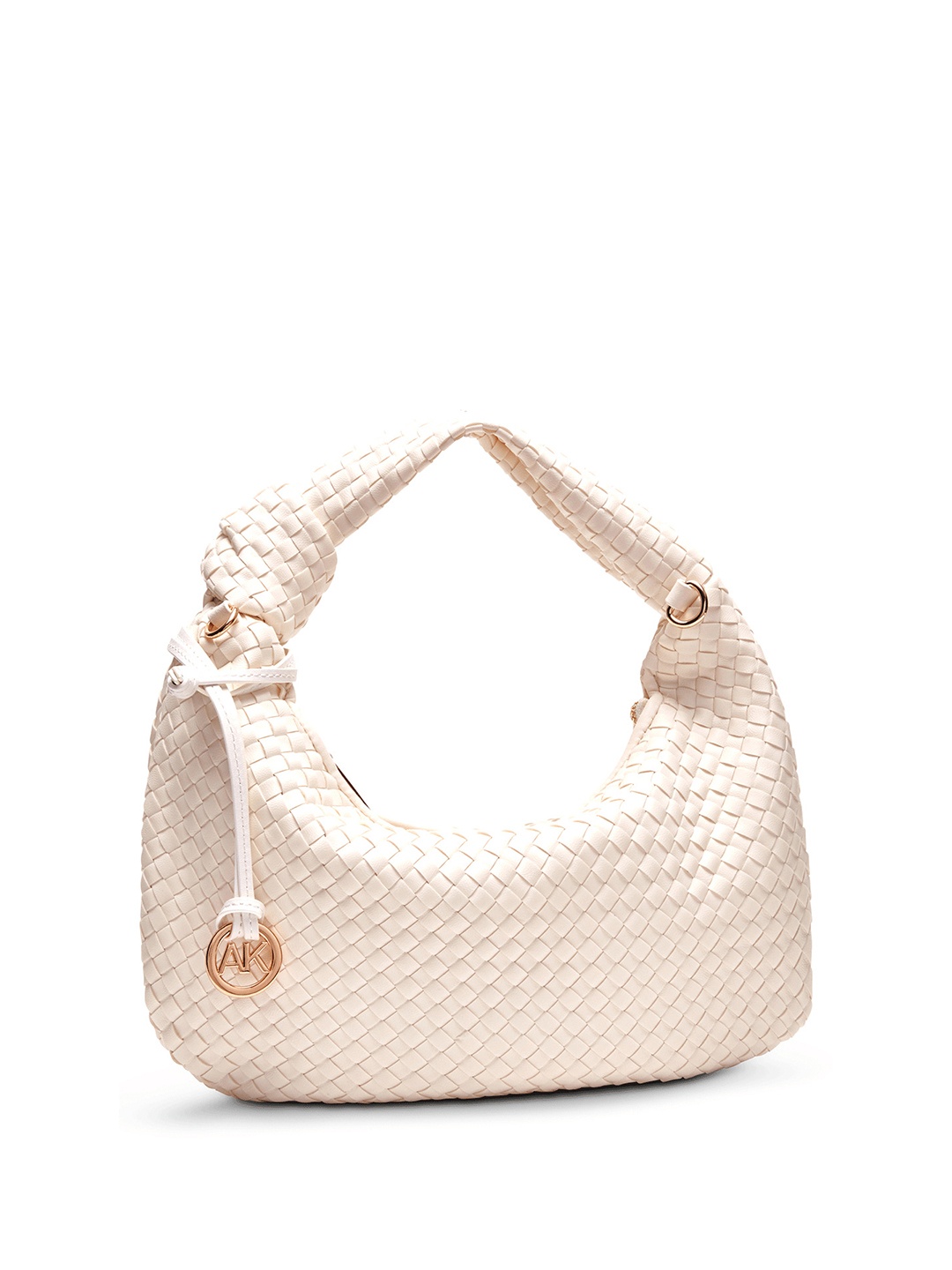 

ANNE KLEIN Women Textured Crossbody Leather Sling Bag, Beige