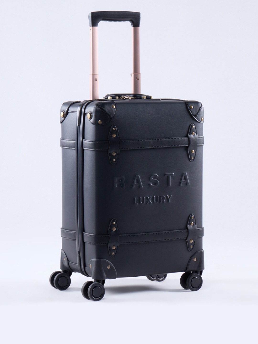 

BASTA LUXURY Hard Sided Trolley Suitcase, Black