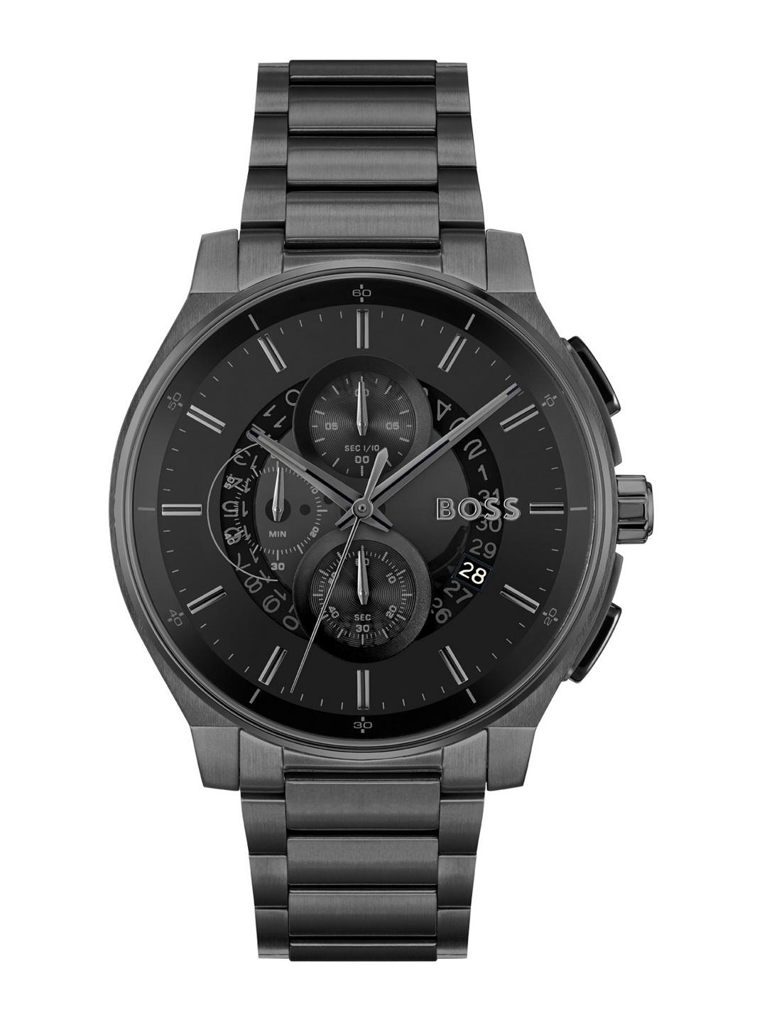 

BOSS Men Peak 2.0 Chronograph Analogue Watch 1514192, Black