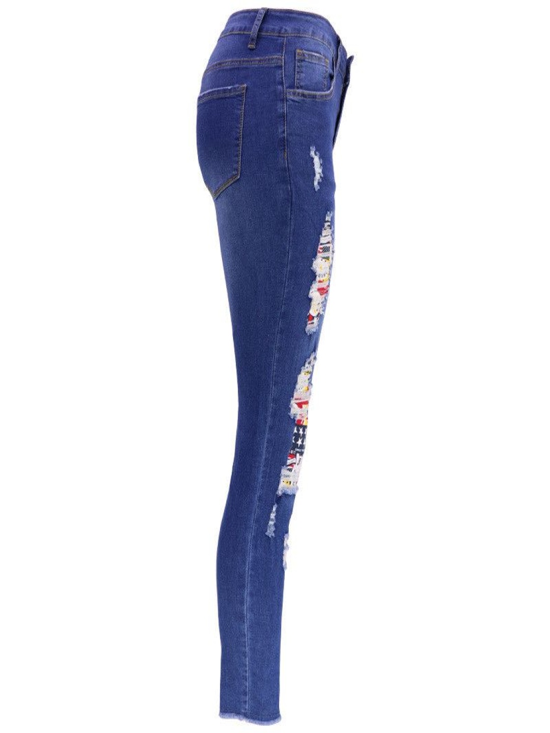 

The Roadster Lifestyle Co Cotton Slim-Fit Jeans, Navy blue