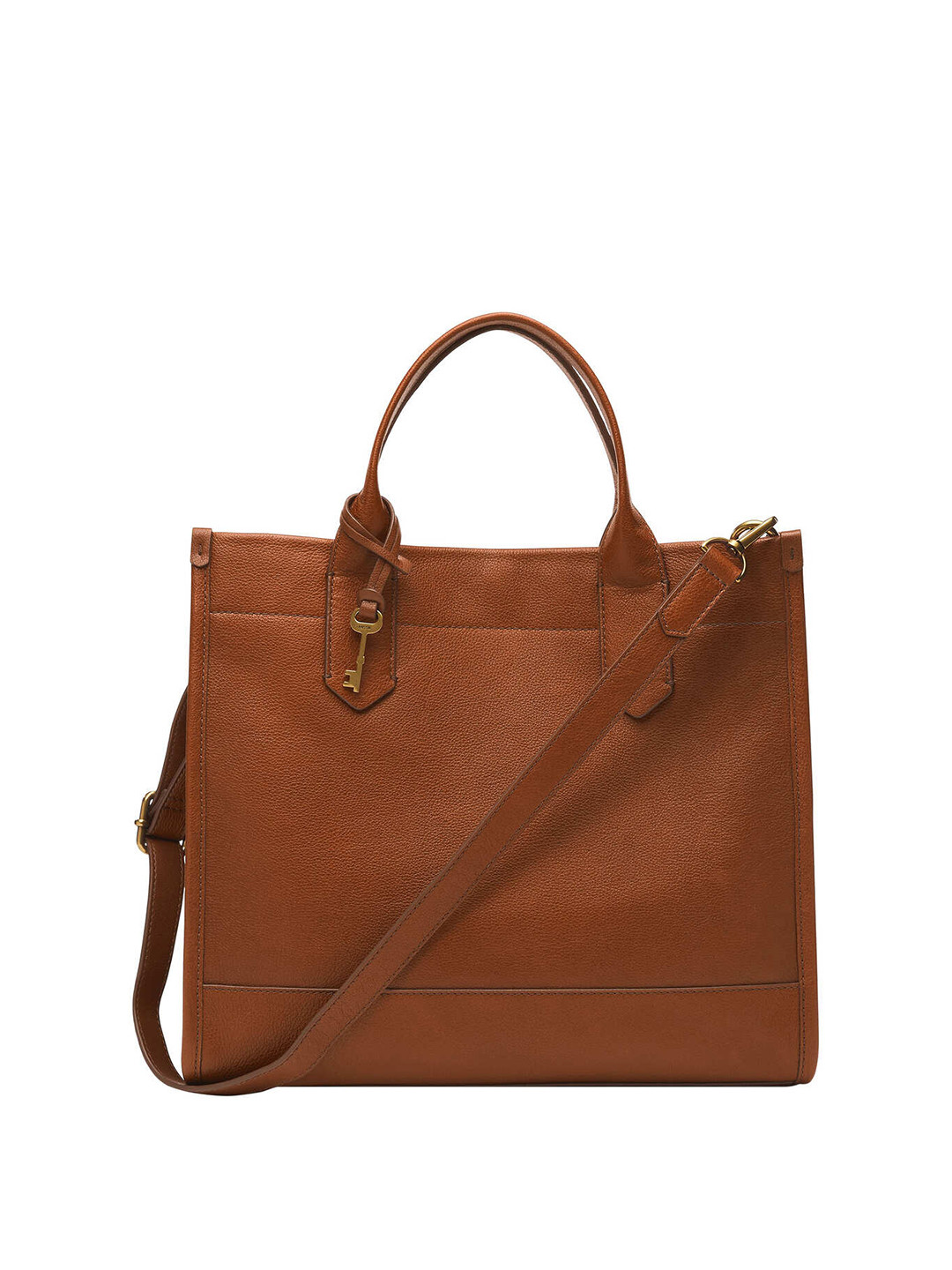 

Fossil Women Textured Crossbody Leather Sling Bag, Brown