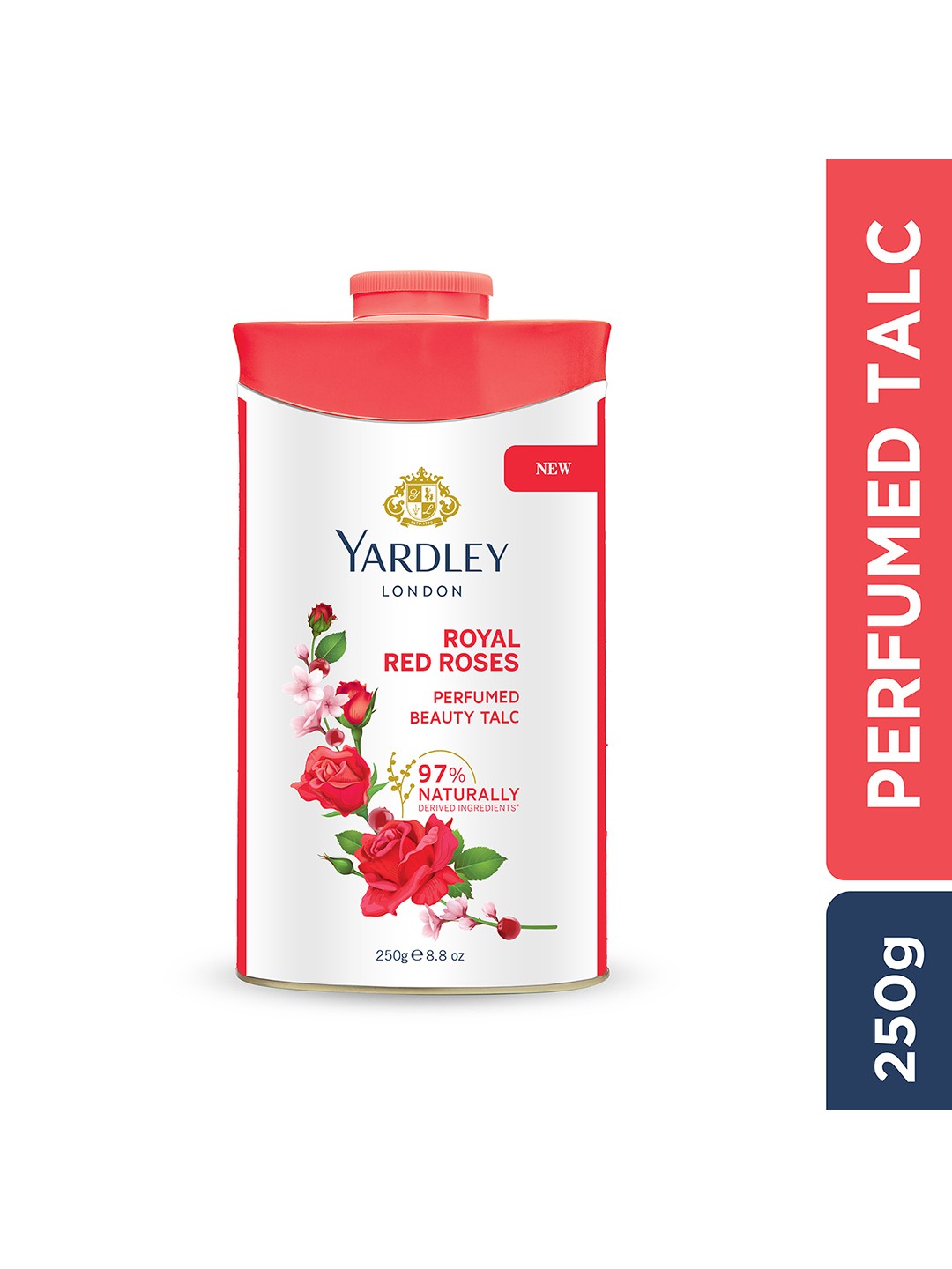 

YARDLEY LONDON Women Royal Red Rose Talc Powder - 250g, White