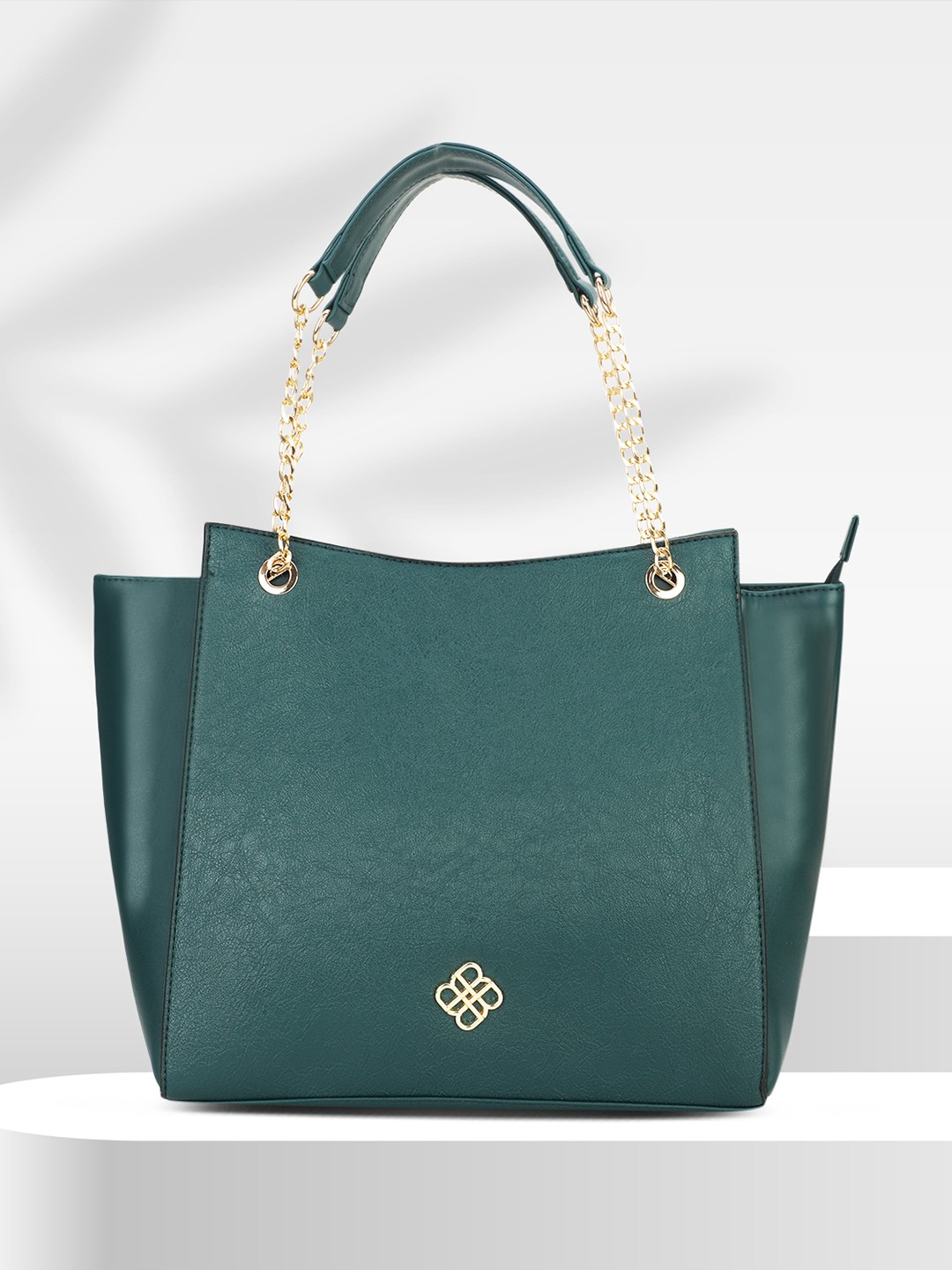 

Marie Claire Women Textured Swagger Handheld Bag, Green