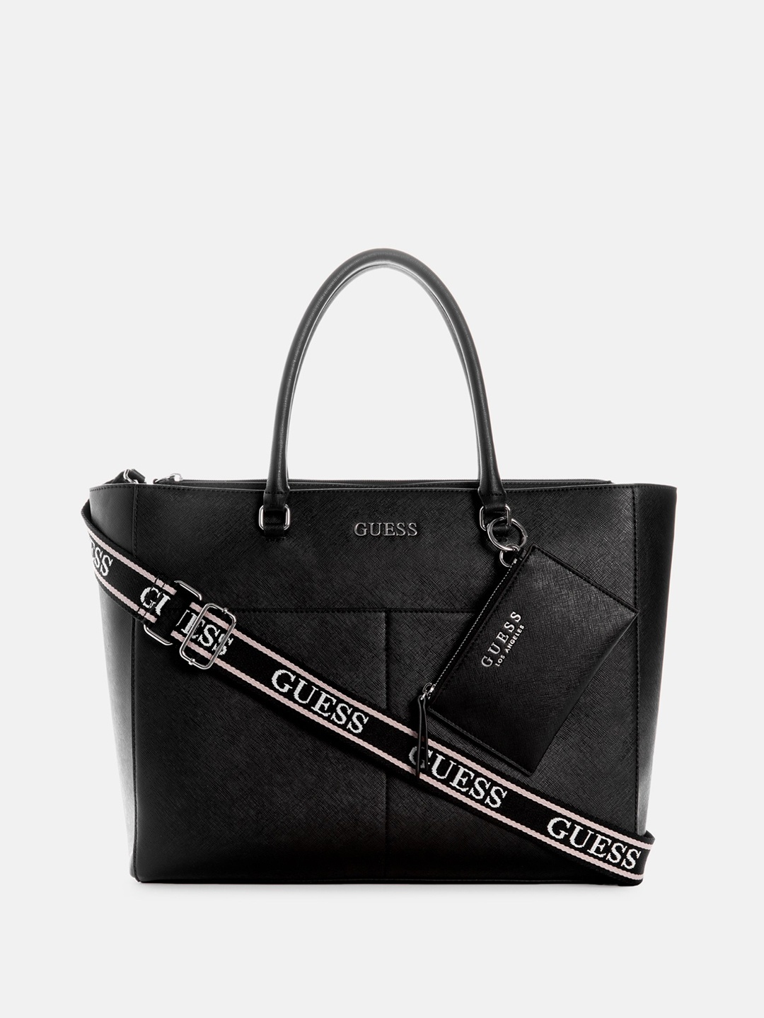 

GUESS Handheld Bag, Black