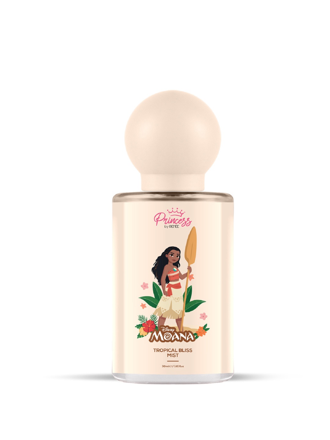 

Renee Women Disney Moana Tropical Bliss Alchohol Free Fragrance Body Mist - 30 ml, Cream