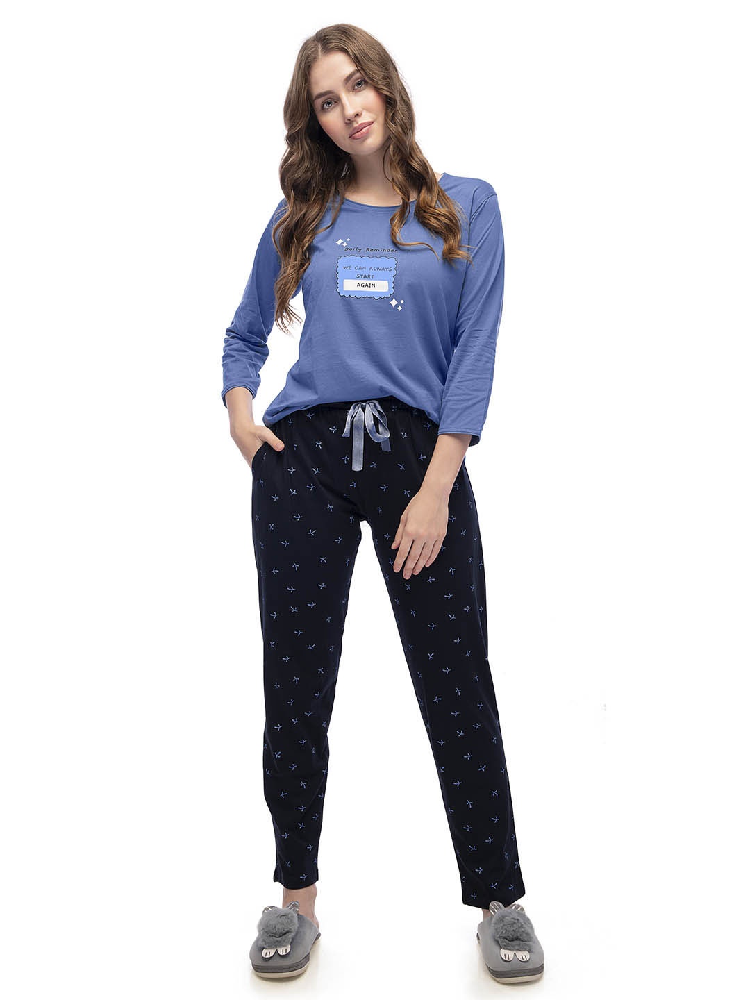 

Lotik Women Night suit, Blue