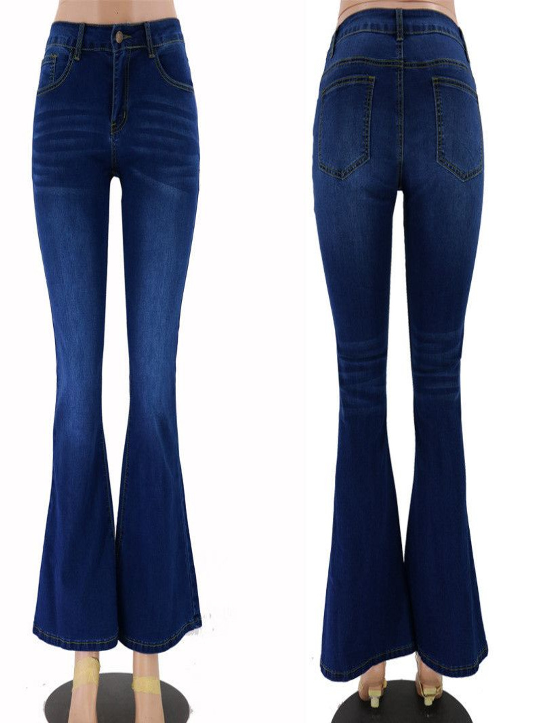 

The Roadster Lifestyle Co Women Cotton Slim-Fit Jeans, Navy blue