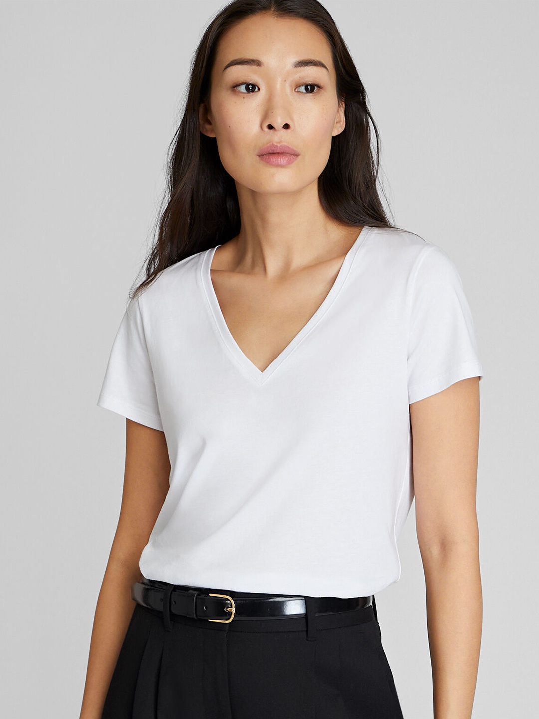 

COLOR CAPITAL Top, White
