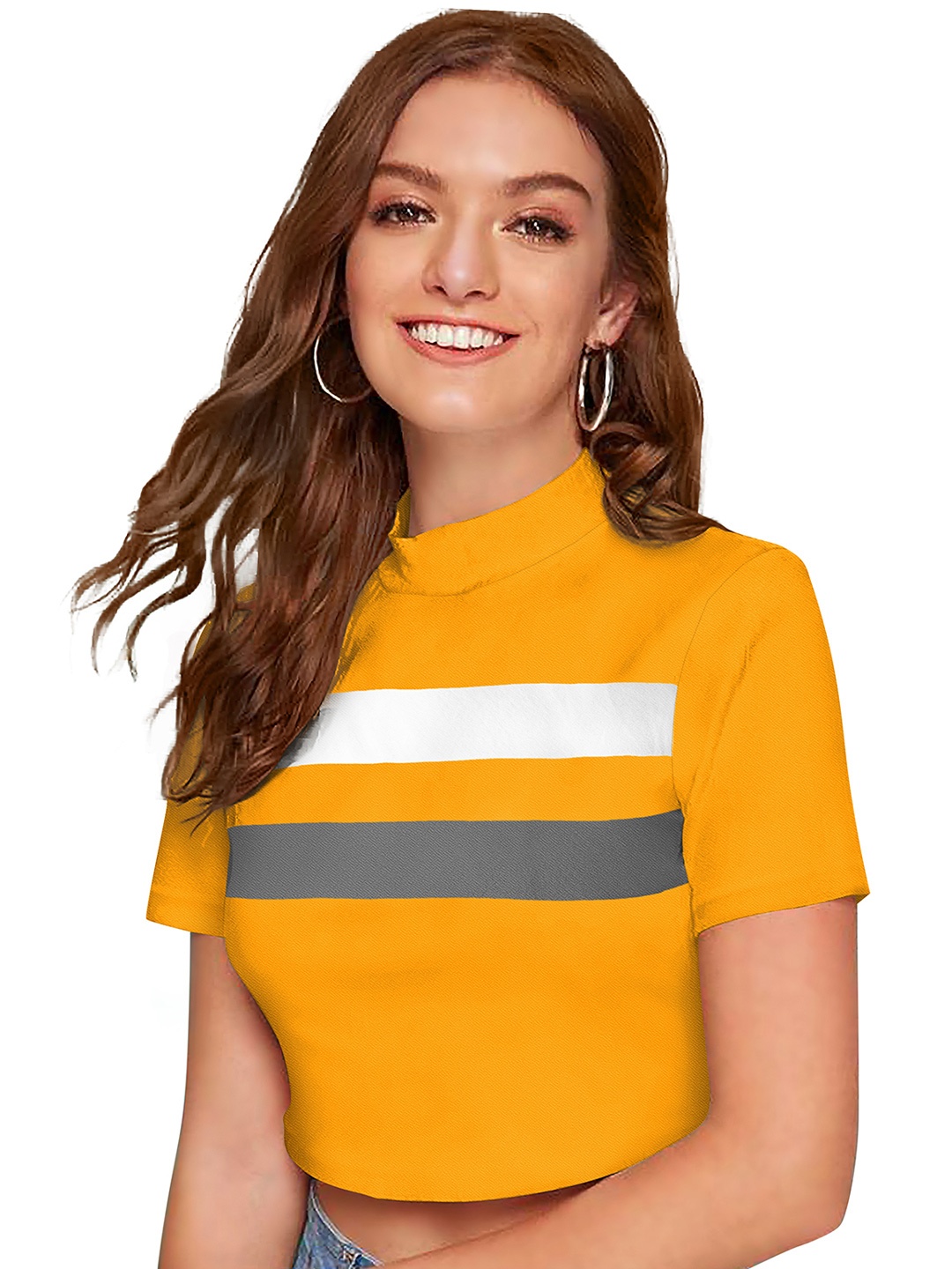 

Sitanjali Tube Top, Yellow