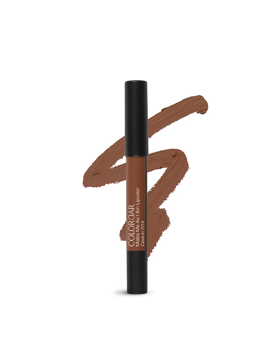 

Colorbar Matte Me As I Am Waterproof Lipcolor - Cave-In 014, Brown