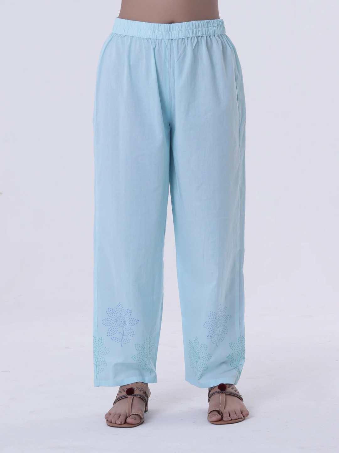 

TJORI Women Trousers, Blue