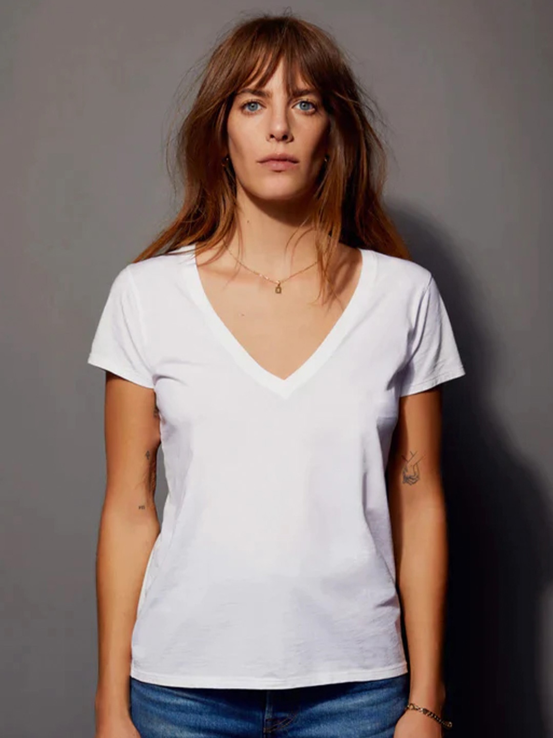 

COLOR CAPITAL Top, White